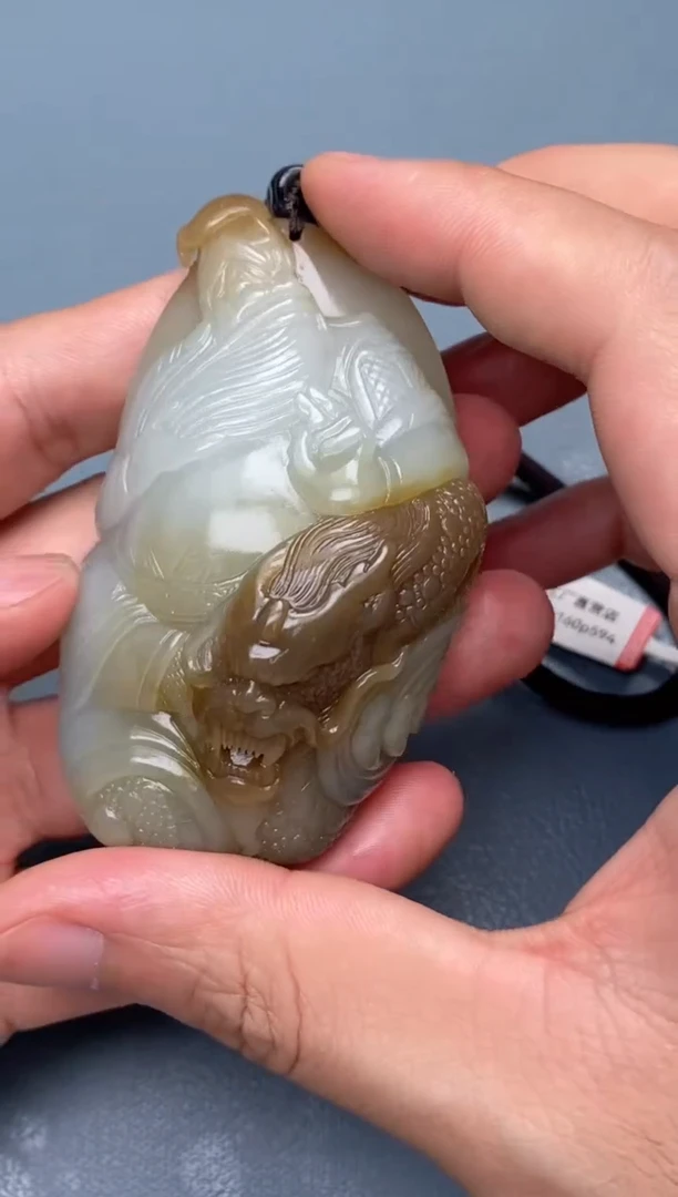 和田玉未镶嵌颈饰147