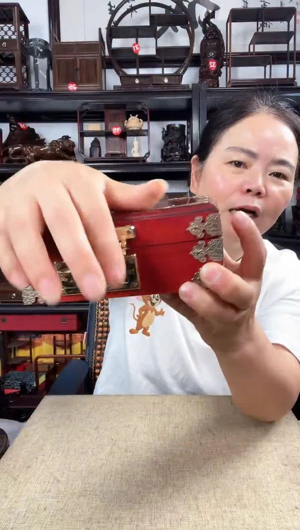 木长方盒老李红木工艺品