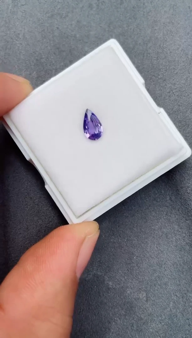 裸石彩色蓝宝石1.05ct