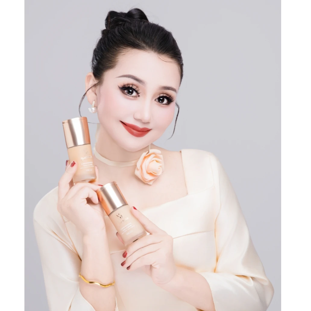 【MyDil】玛迪力水润持妆美肤粉底液35克+轻透水润遮瑕膏2克油皮