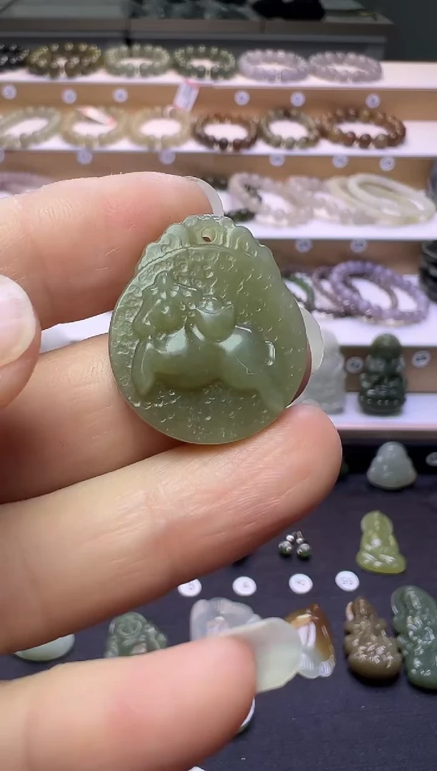 颈饰未镶嵌和田玉158号链接