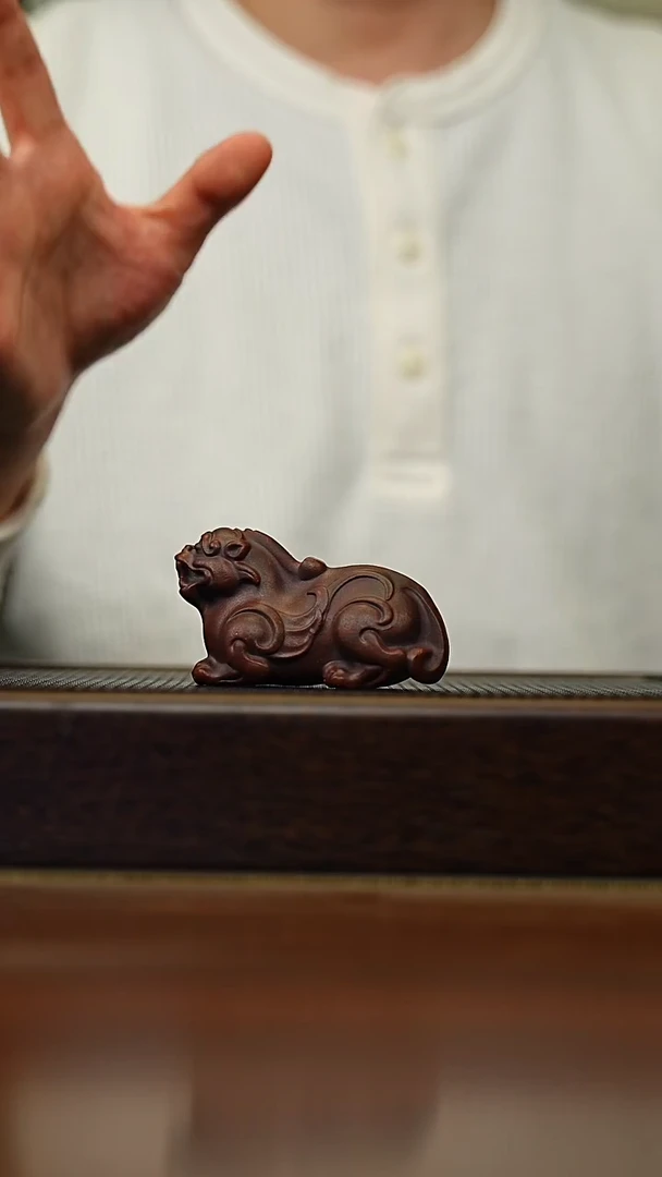 紫砂茶宠宜兴原矿 紫砂手工茶宠