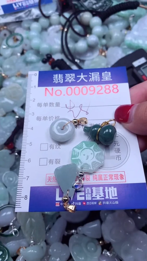 颈饰未镶嵌翡翠9288