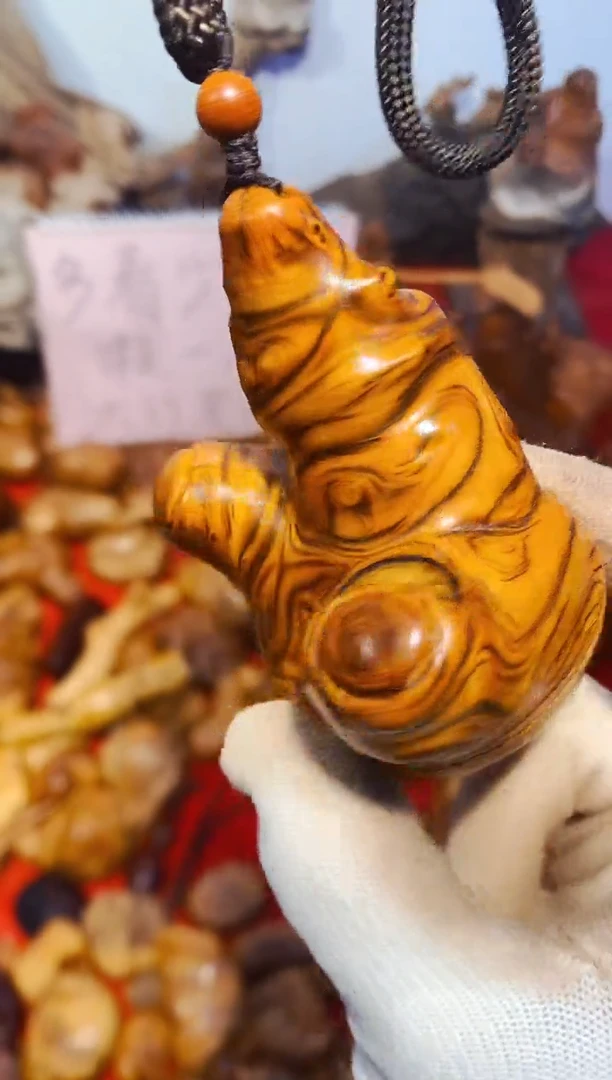 柏木（崖柏）32北太行崖柏手把件手串