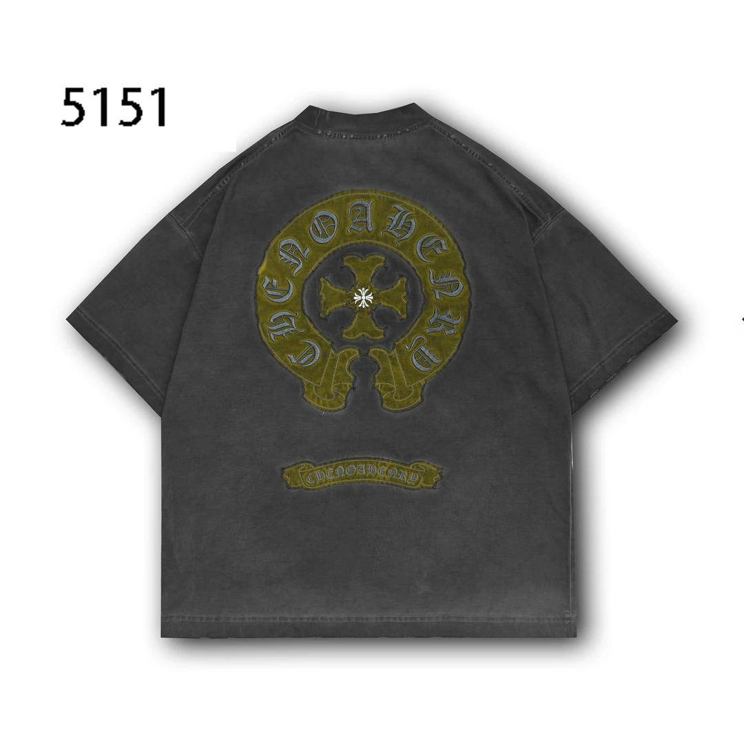 BB【5151】轻奢高级感重磅罗盘T恤短袖（男女同款）