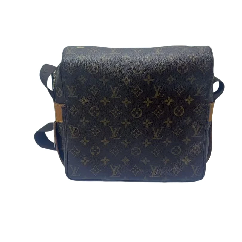 95新 LouisVuitton/路易威登 LV//经典棕老花豆腐斜挎包（136）男款