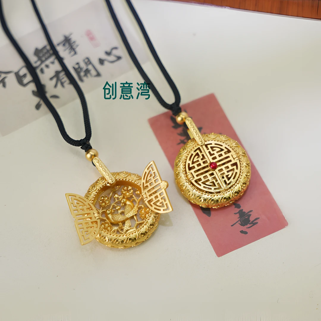 合金吊坠 开门见喜吊坠吊绳D2135