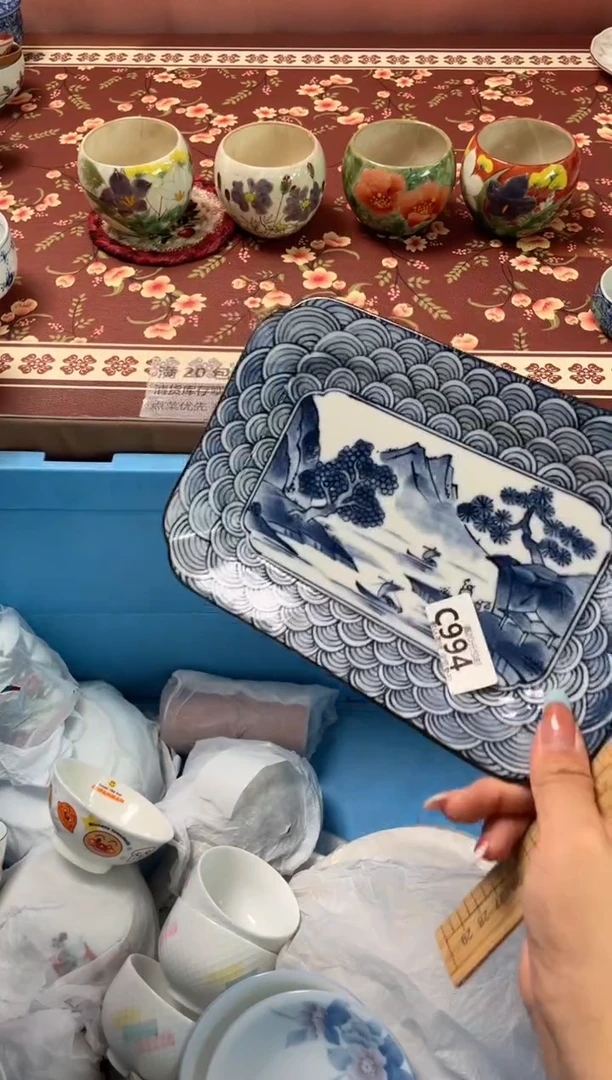 瓷片小*雀瓷器瓷器C994