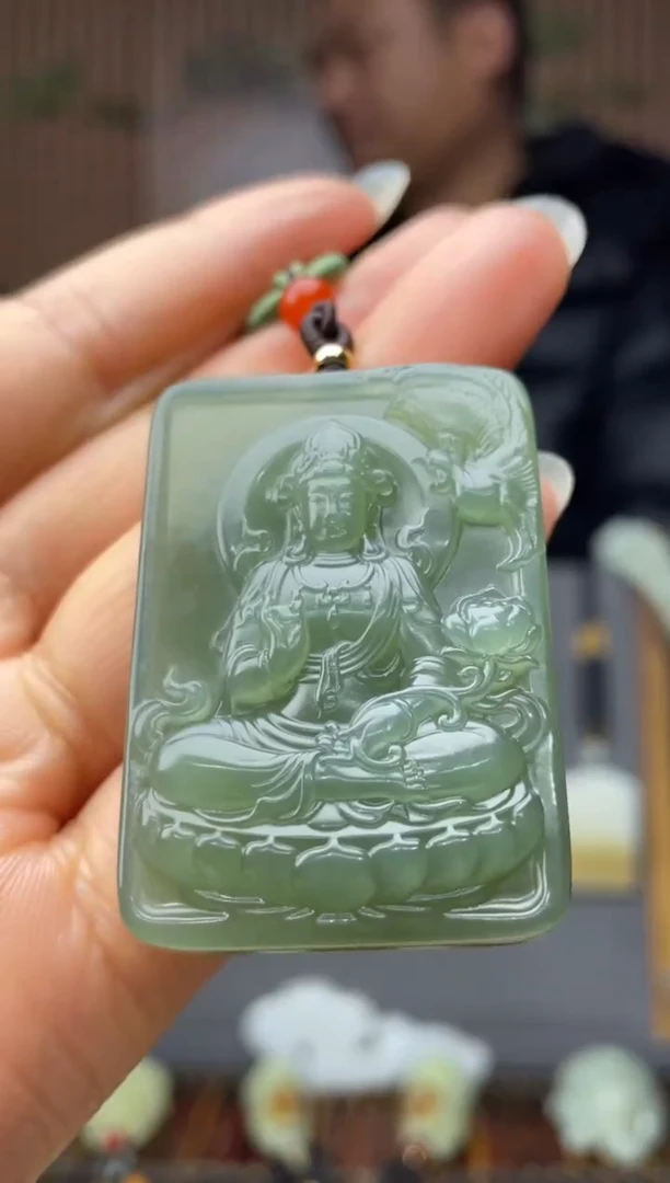 颈饰未镶嵌和田玉拍一发一