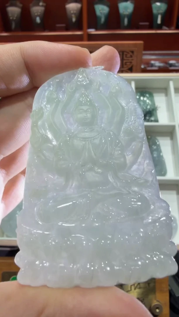 未镶嵌挂件翡翠A货翡翠多样性孤品