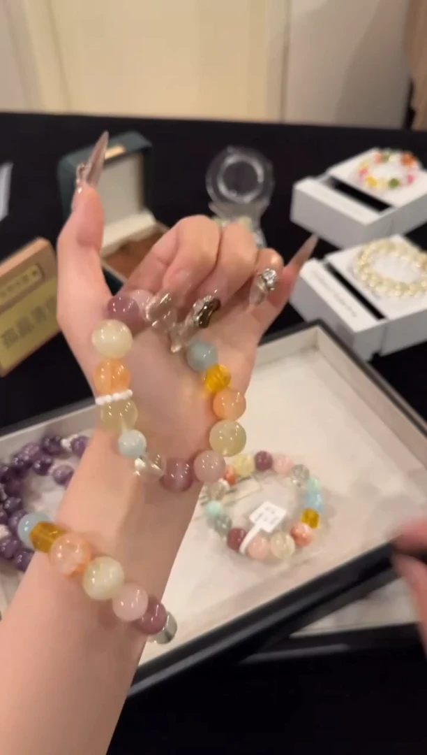 水晶手链合金多宝x1790