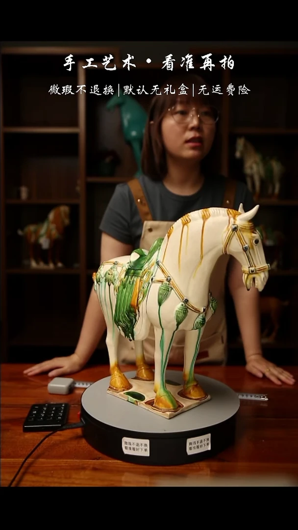 463 经典全贴花将军马 高43