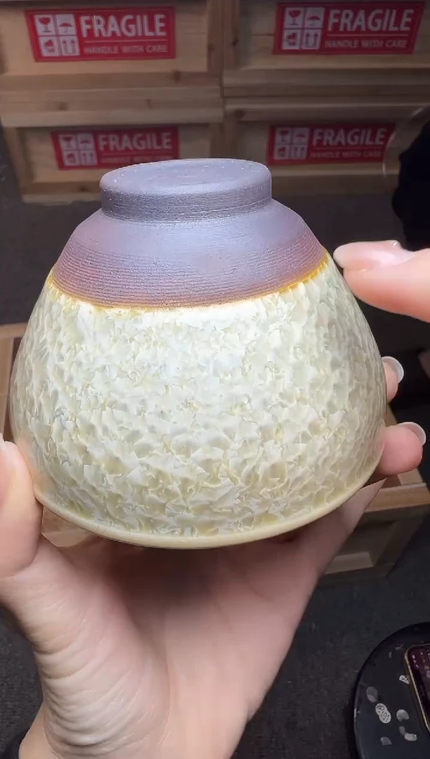 茶盏冰清 建窑建盏主人杯