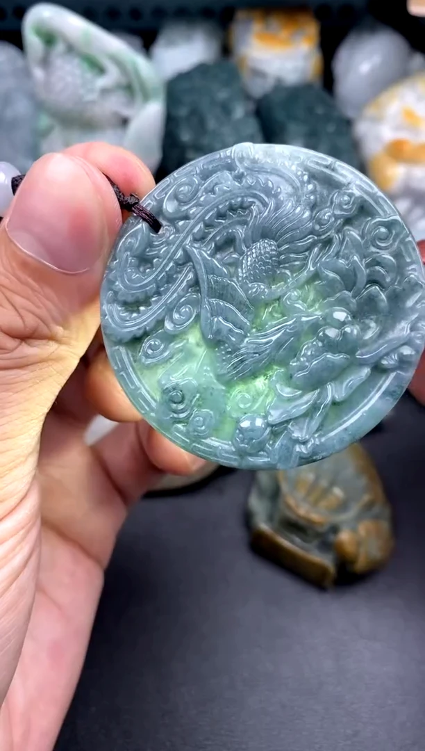 吊坠(不含链)未镶嵌翡翠1
