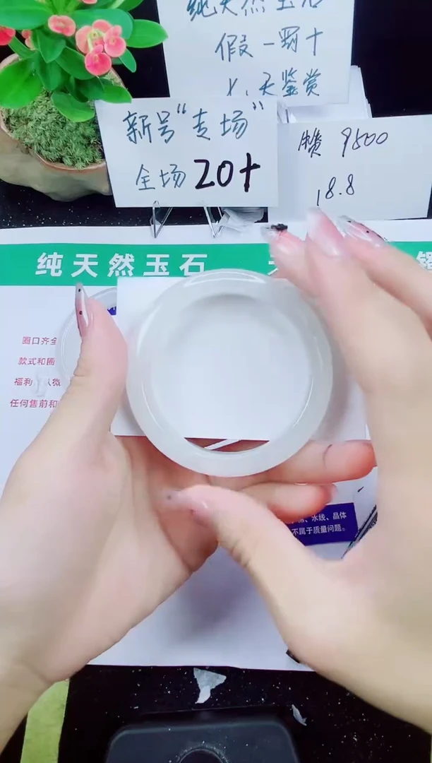 未镶嵌手镯石英质玉259-51/52/53