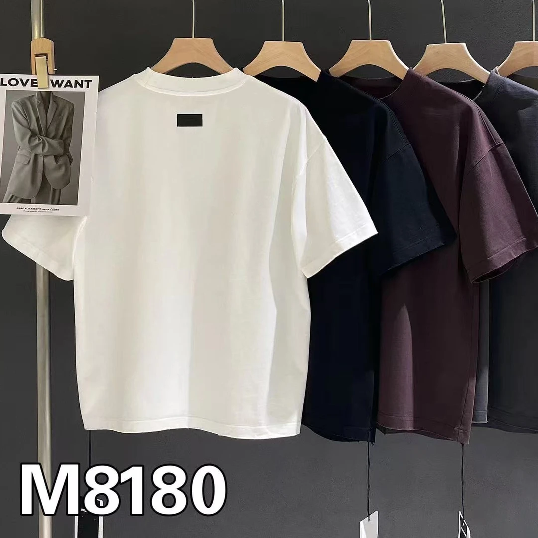 夏季男士光板新款纯棉潮流短袖t恤休闲百搭情侣半袖简约宽松港风