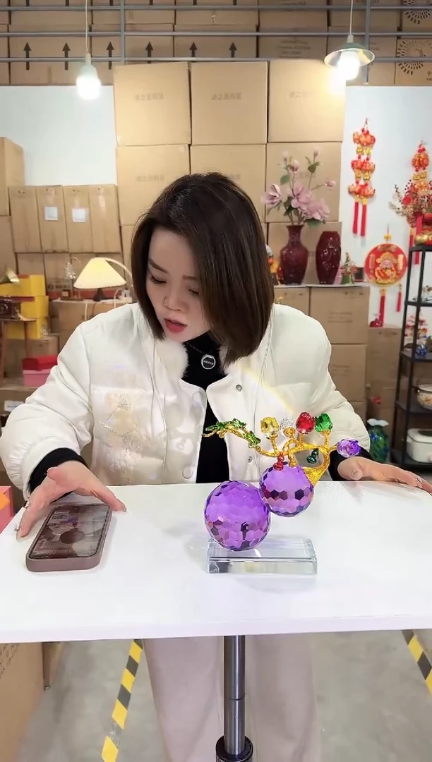 【闪购商品】玻璃于清花器J-早56