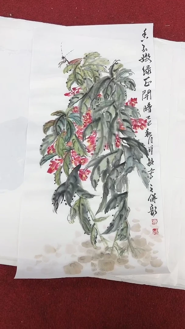 国画孟祥敏/国画/花鸟