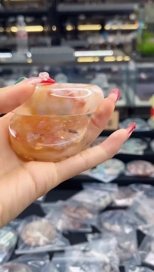 未镶嵌手镯石英质玉瑾圈口（赠品镯心）