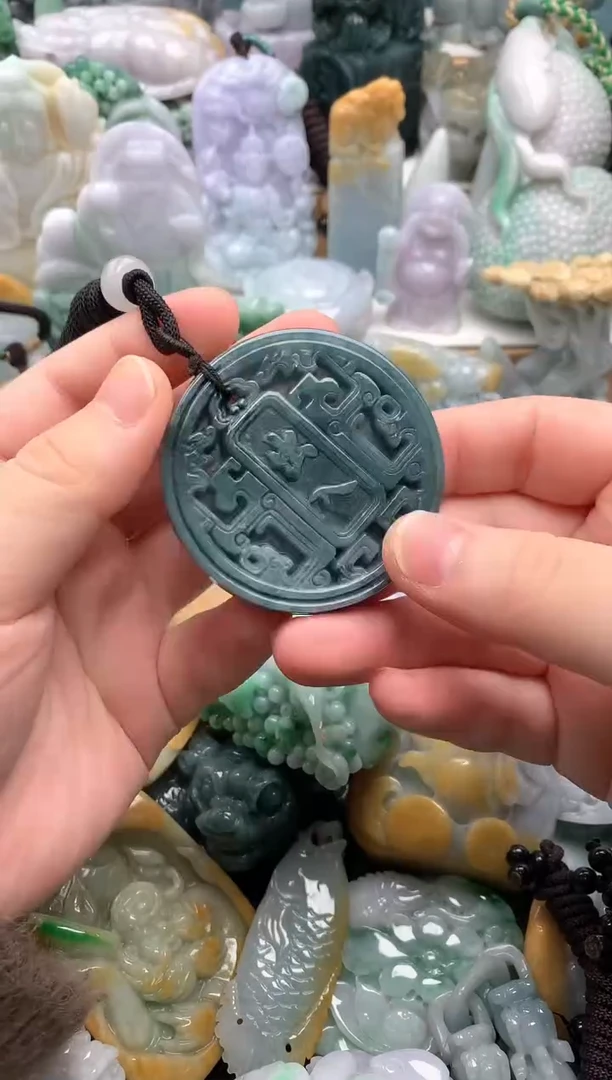 吊坠(不含链)未镶嵌翡翠1