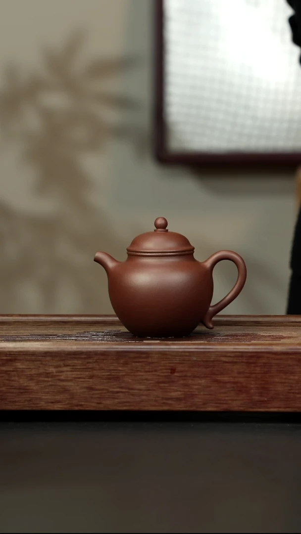 茶壶紫砂老紫泥 秋水 180cc左右