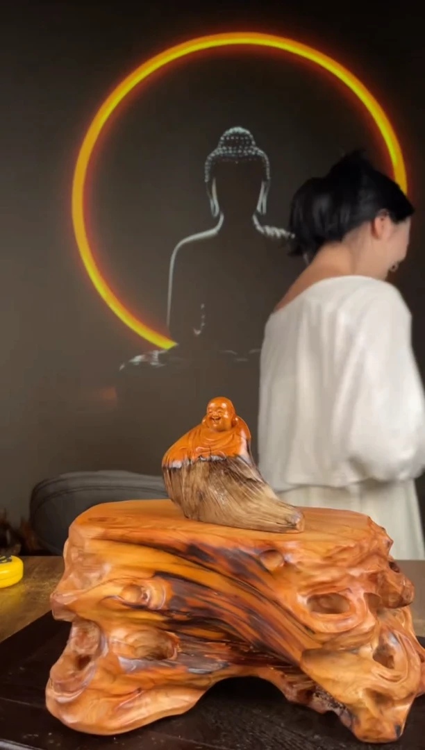 柏木（崖柏）手工摆件,先抢先得! 编号:387