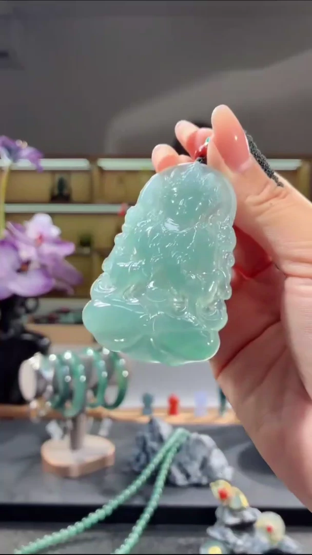 吊坠(不含链)未镶嵌翡翠度母