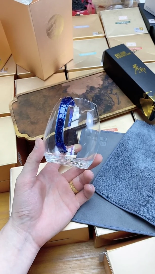 孤品澄然宝蓝金（黑盒坏了介意勿拍）