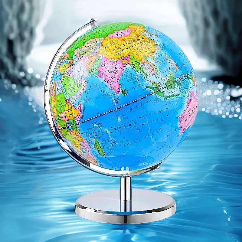 2025新款学生大号世界地球仪智能AR高清专用教学新款立体儿童礼物