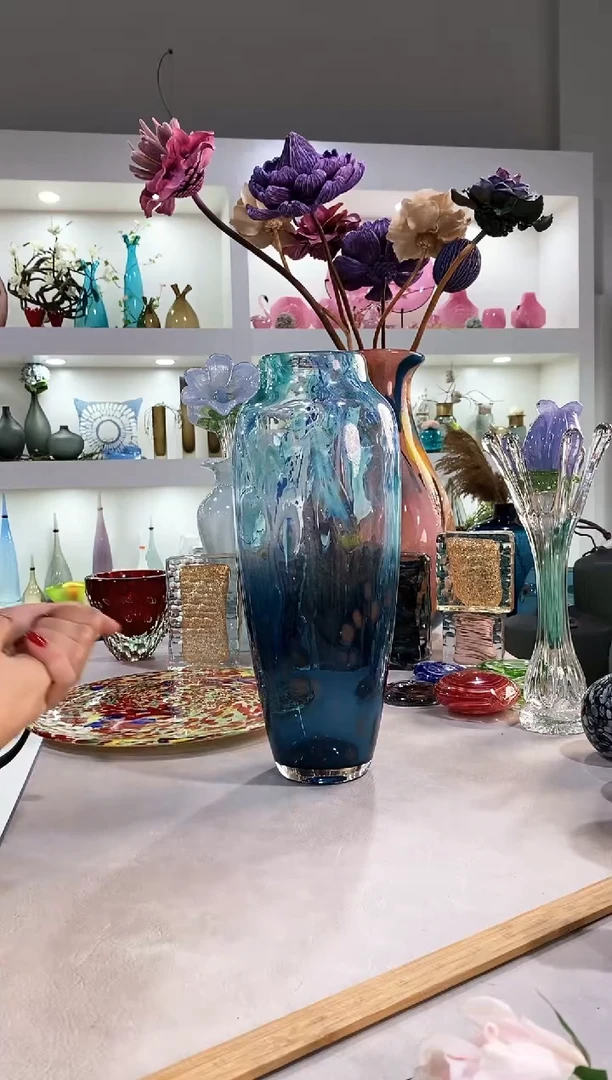 慕忆家手作琉璃花瓶
