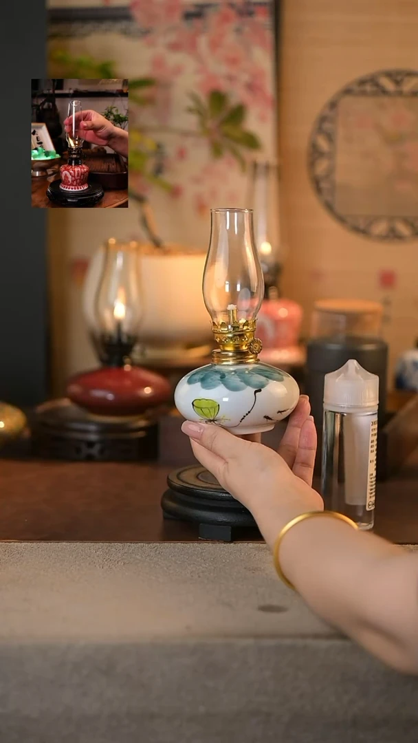 景德镇陶瓷香薰灯摆件