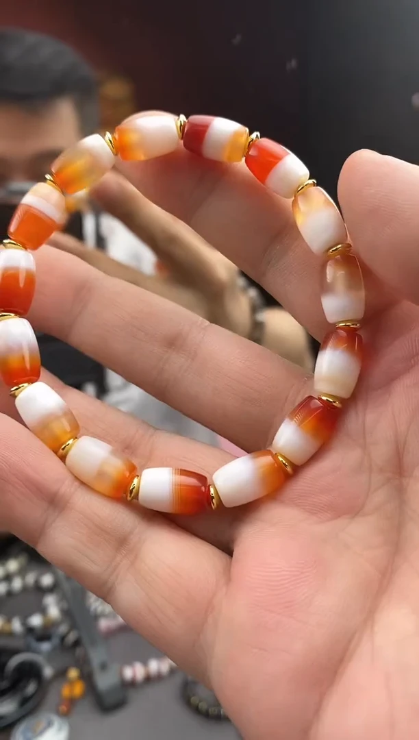 未镶嵌颈饰玛瑙/玉髓-0804-123