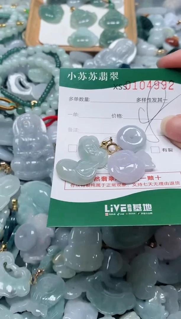 【闪购商品】翡翠颈饰未镶嵌闪购商品0104992