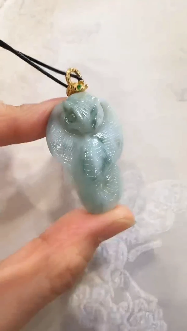 颈饰未镶嵌翡翠国风