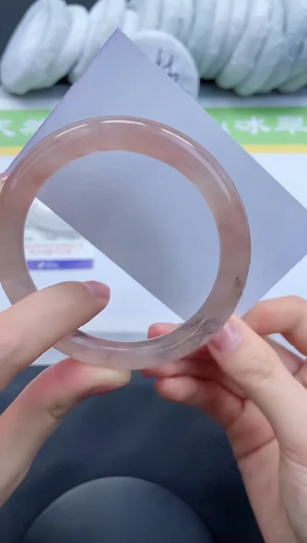 【闪购商品】石英质玉手镯未镶嵌A129-57+