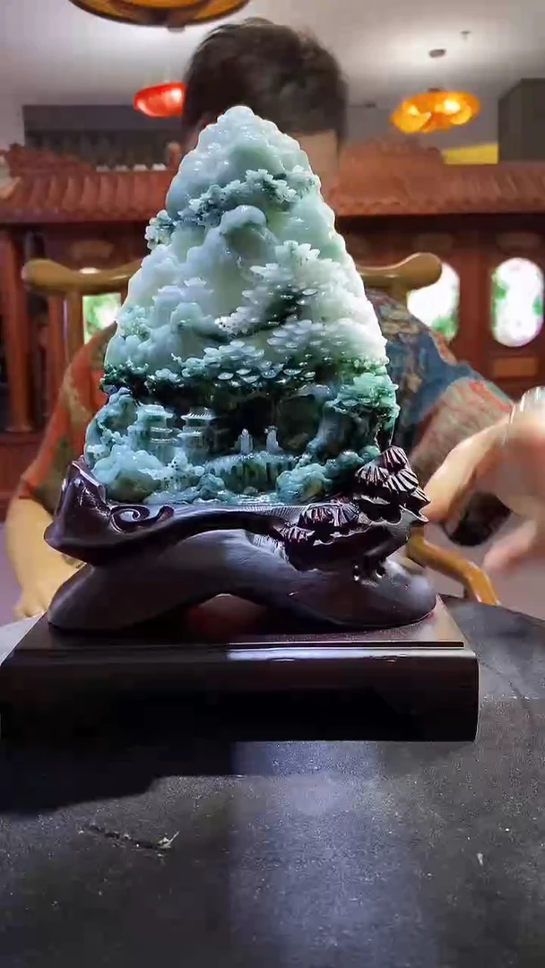 定制翡翠未镶嵌03/0530/W/山水