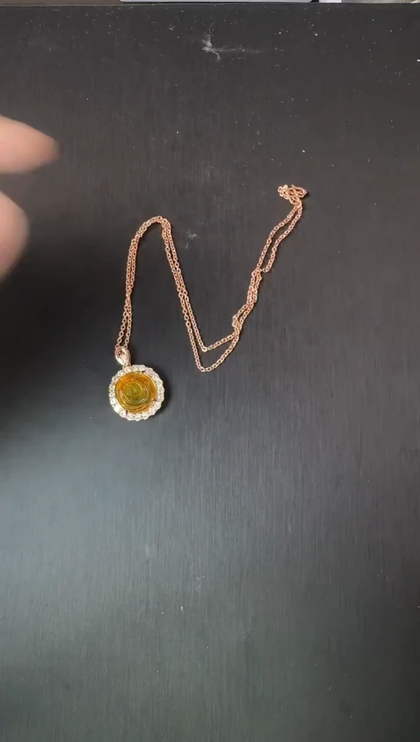 蜜蜡吊坠(赠链)未镶嵌s40 蜜蜡吊坠