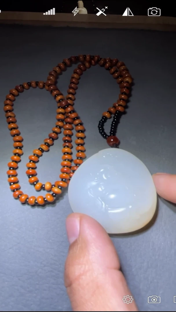 未镶嵌和田玉挂件天***宝PP  佛公