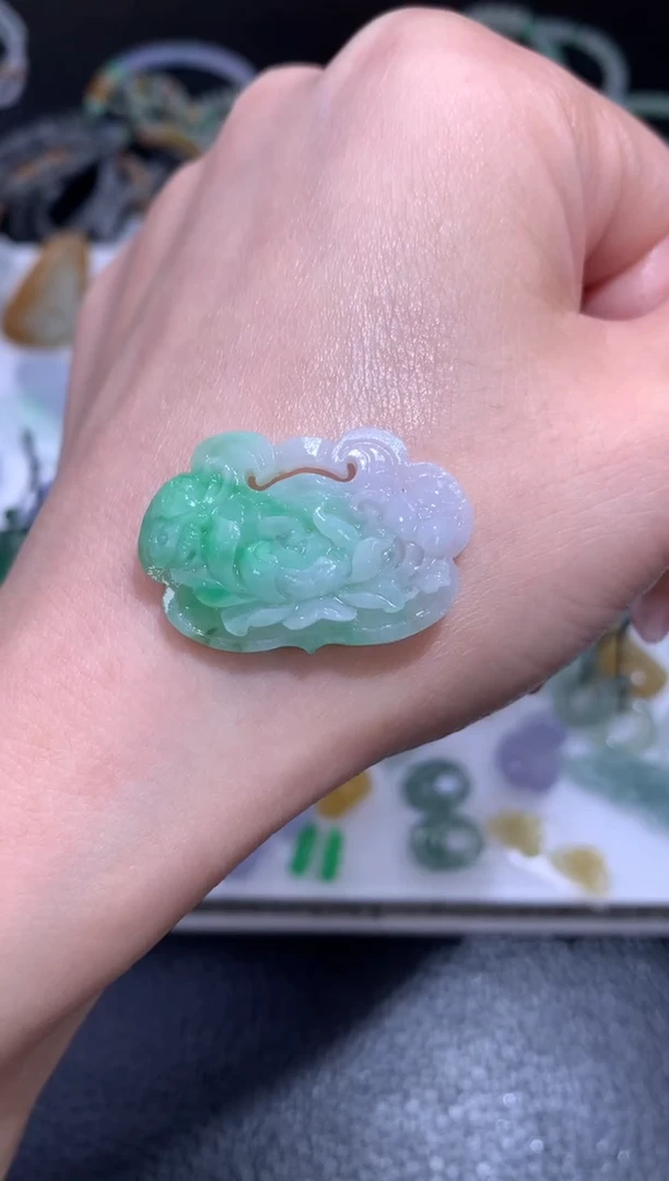 定制翡翠未镶嵌毛货