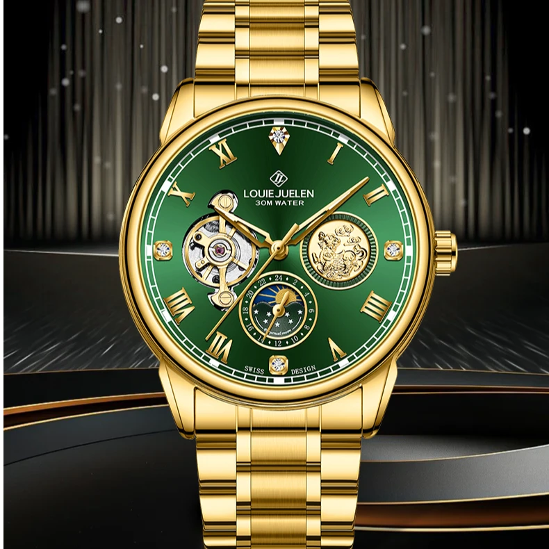 【金麒麟系列】100%全新-高奢机械腕表zwl