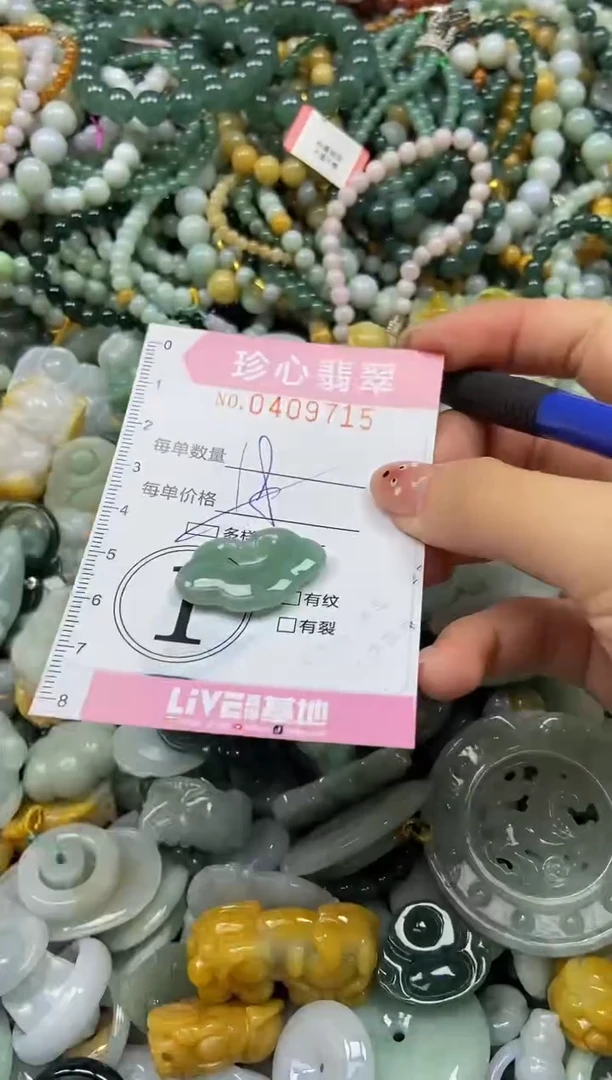 颈饰未镶嵌翡翠闪购0409715