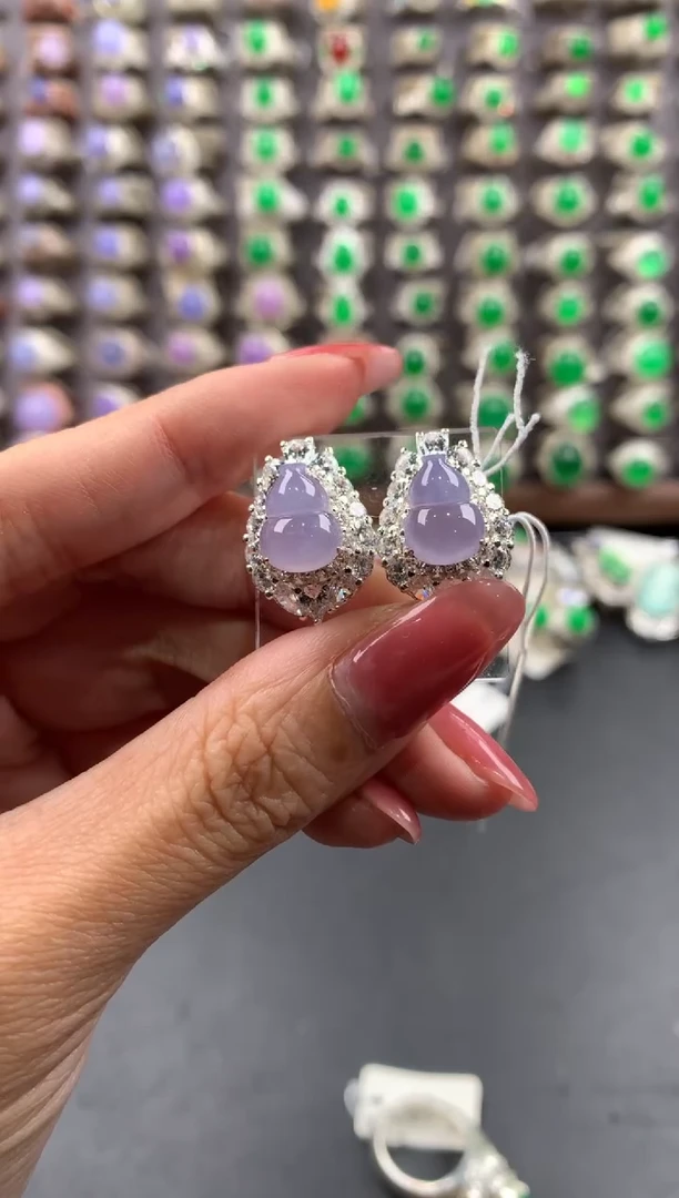 未镶嵌定制翡翠天然缅甸A货翡翠 12.7