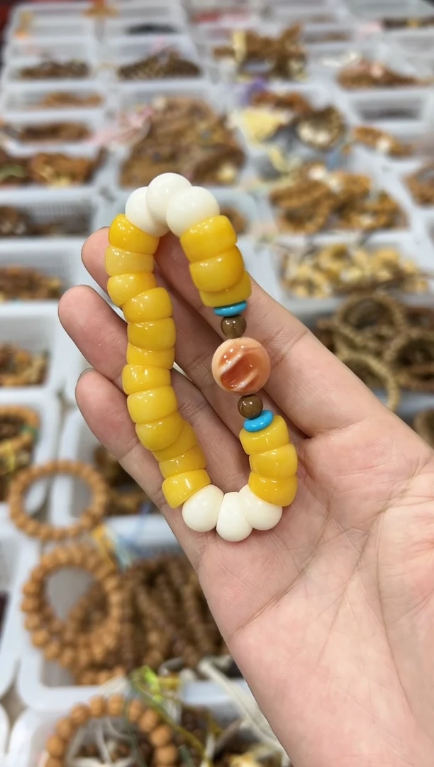 吊坠库克驼骨卡12mmdiy牛骨 设计款单圈手捻