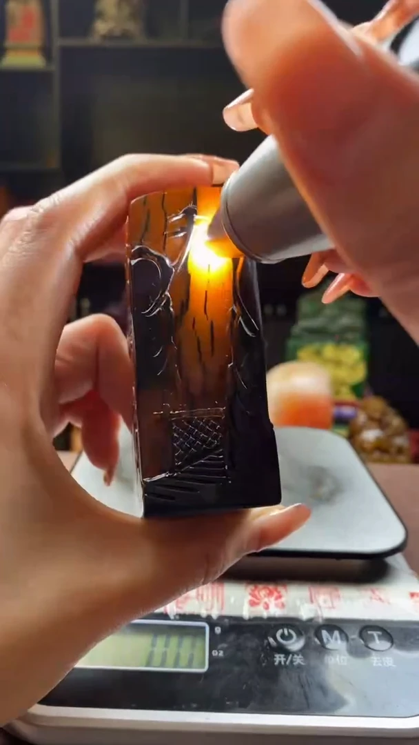 【闪购商品】寿山石印石乌鸦皮小扁章