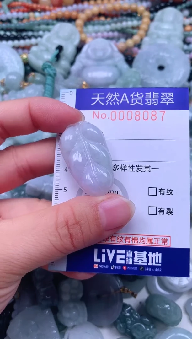 颈饰未镶嵌翡翠天然翡翠