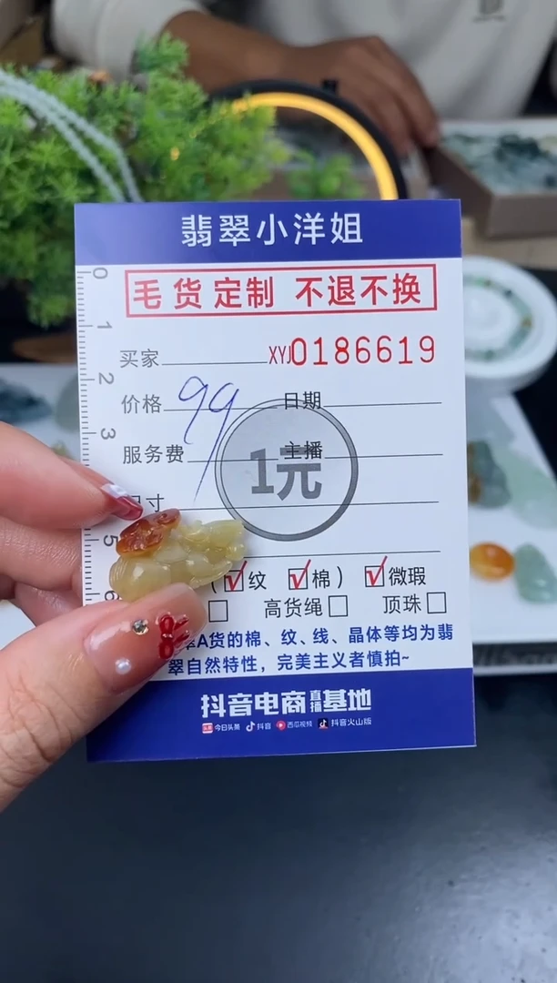 【闪购商品】定制翡翠未镶嵌毛货商品 不退换/6619