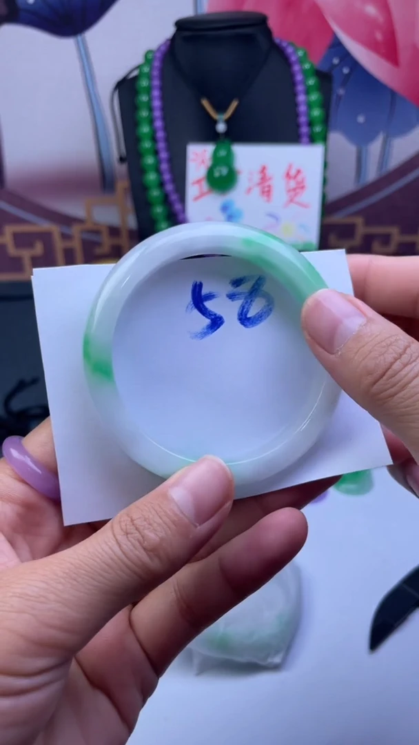 非金属仿水晶手镯