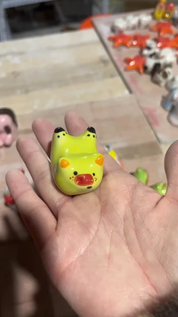 【闪购商品】摆件10微瑕手工陶瓷摆件