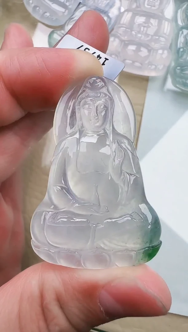 颈饰未镶嵌翡翠缅甸翡翠a货