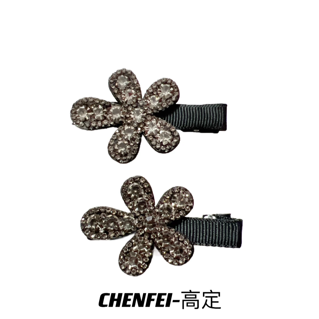 花朵鸭嘴夹刘海夹边夹发卡子发夹网红新款侧边1797+1797